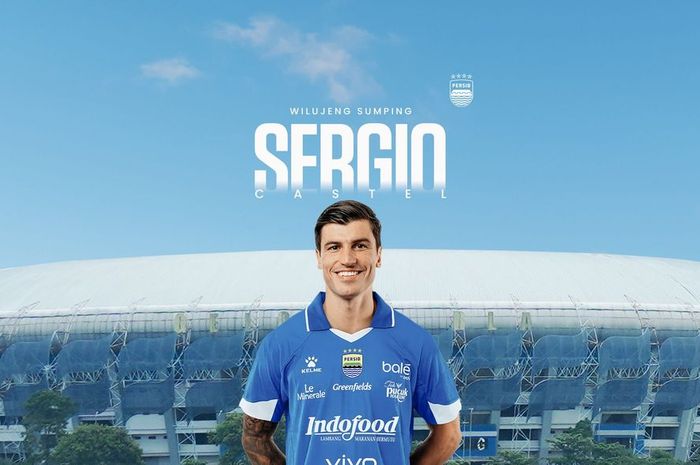 Persib Perkenalkan Striker Baru Sergio Castel